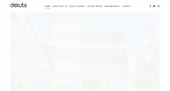 Desktop Screenshot of dekuta.com