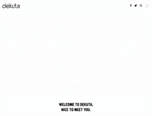 Tablet Screenshot of dekuta.com
